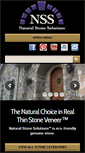 Mobile Screenshot of naturalstonesolutions.com